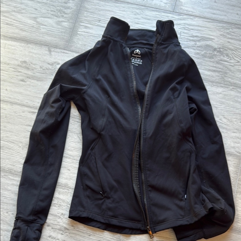 Black athletic jacket